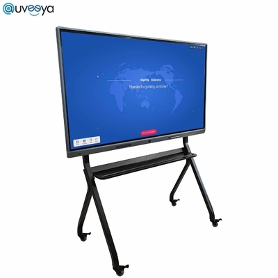 ক্লাসরুমের জন্য 4K Android Windows Lcd 75 ইঞ্চি ইন্টারেক্টিভ হোয়াইটবোর্ড