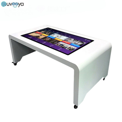 Auveeya টেম্পারড গ্লাস LCD ট্যাবলেটপ টাচ স্ক্রীন মনিটর ইন্টারেক্টিভ ডিসপ্লে টেবিল