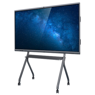 ইনফ্রারেড 4k LED শিক্ষা ইন্টারেক্টিভ টাচ স্ক্রিন টিচিং বোর্ড 65 ইঞ্চি