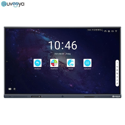 4K Led IR20 টাচ ইন্টারেক্টিভ ফ্ল্যাট প্যানেল ডিসপ্লে 98 ইঞ্চি শিক্ষাদান এবং মিটিংয়ের জন্য